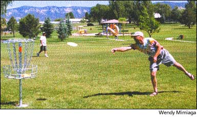 Frisbee golf
